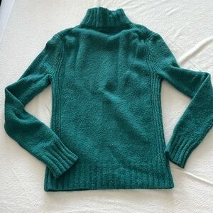 K Crew Black Label Alpaca Teal sweater, XS